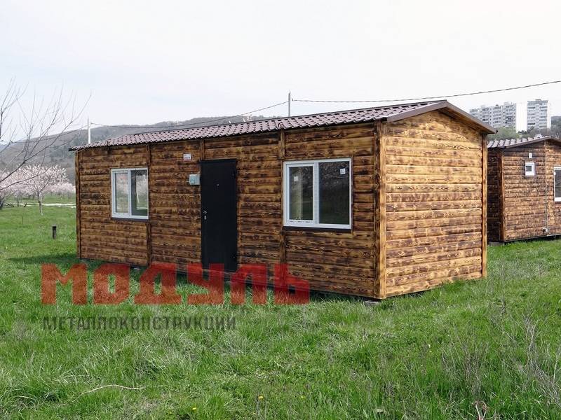 дачный дом размером 9х3х3 м