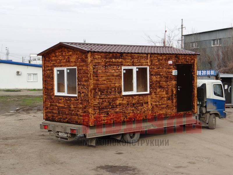 дачный дом размером 6х3х3 м