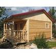 Дачный домик размером 6х5х4 м с верандой