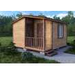 Дачный домик 5х5х3 м с хоз блоком