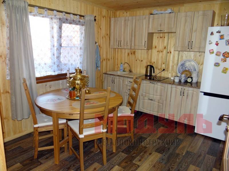 Отделка вагонкой в дачном домике