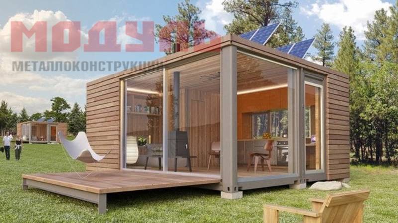 Контейнер домик размером 7х6х3 м