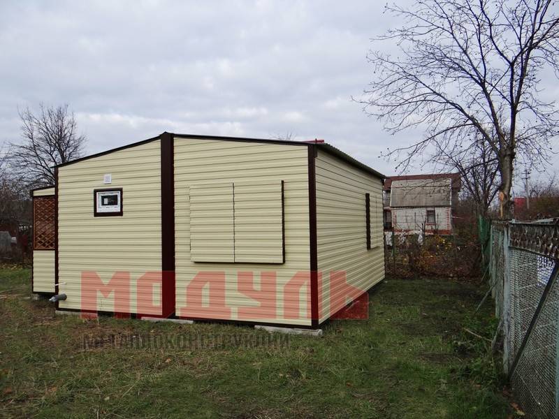 Дачный домик размером 5х6х3 м