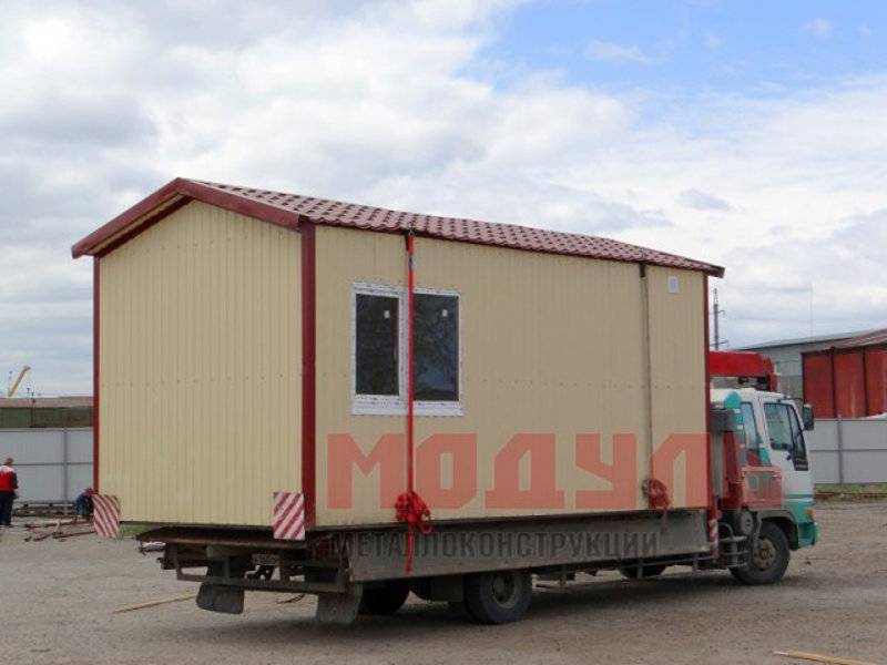 Дачный домик размером 6х3х3 м одна большая комната