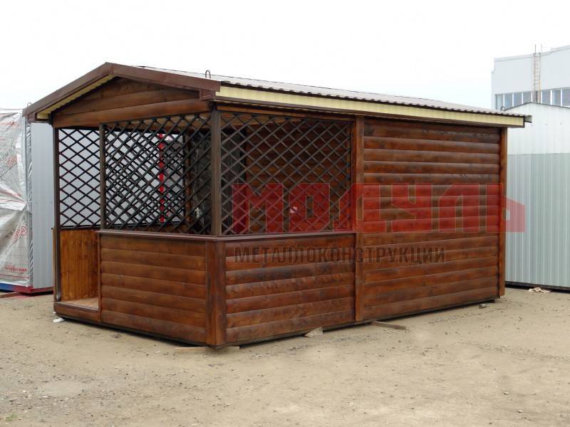 Дачный домик размером 5х3х3 м