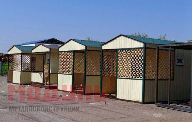 Курортные домики с санузлом, размер домика 7х3х3м