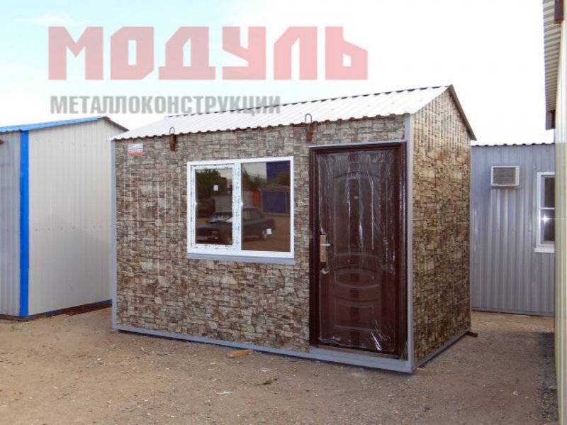 Дачный домик размером 4х2,5х3 м утепленный