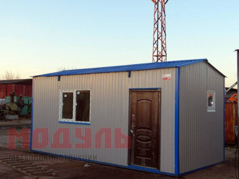 Дачный домик размером 5х3х3 м одна комната