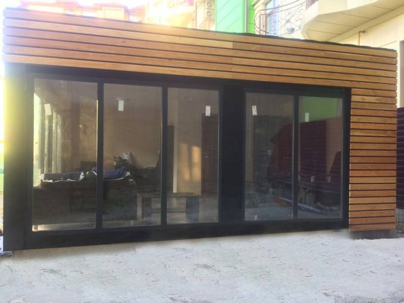 Торговый павильон размером 6х6 м (A3114)