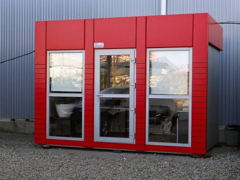 Торговый павильон размером 4х2.5х3 м (A3118)