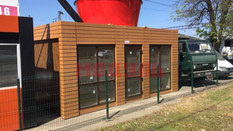 Торговый павильон размером 6х2.5х3 м (A3119)