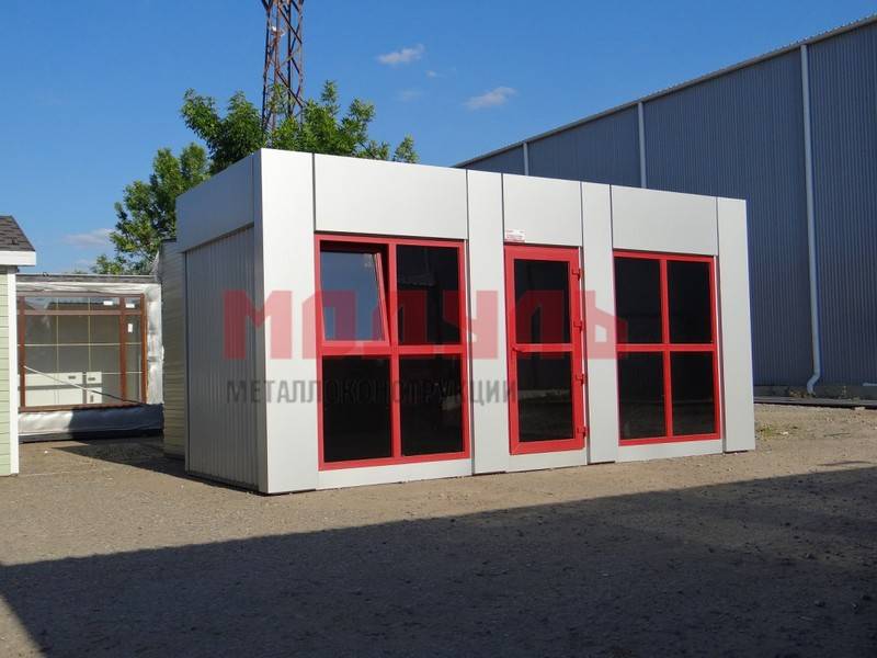 Торговый павильон размером 6х2.5х3 м (A3125)