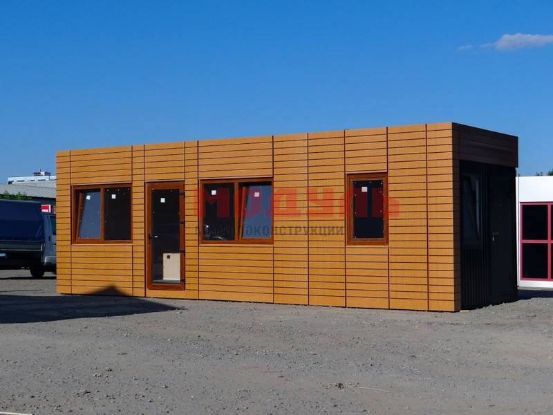 Торговый павильон размером 9х3х3 м (A3126)