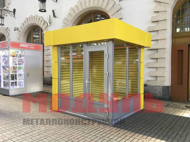 Торговый павильон размером 3х2,5х3 м (A3155)