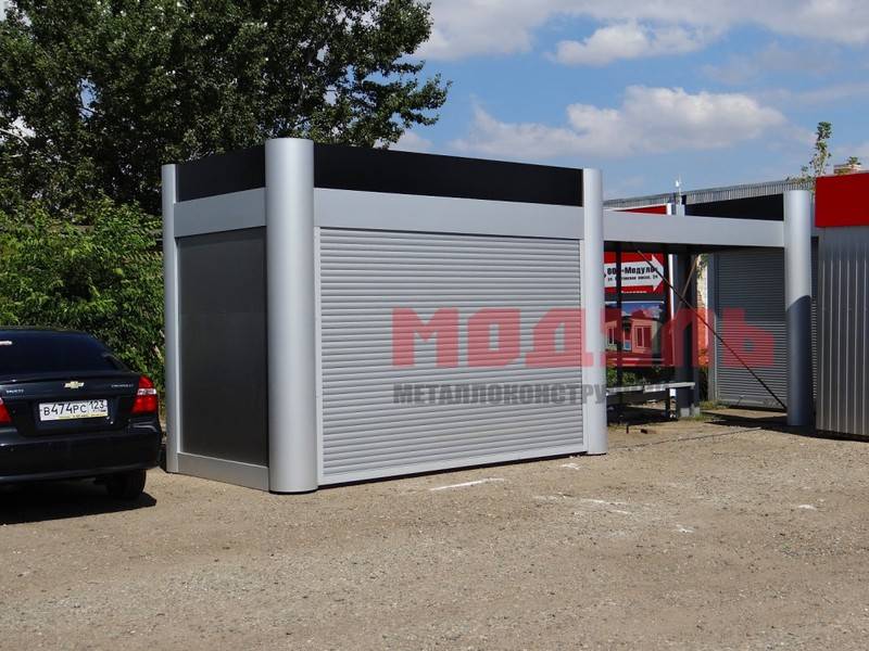 Торговый павильон размером 4х2,5х3 м (A3160)