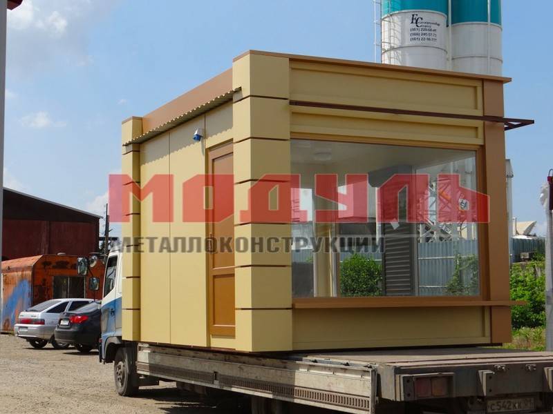 Торговый павильон размером 4х3х3 м (A3169)