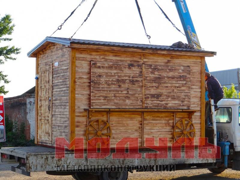 Торговый павильон размером 4х2.5х3 м (A3170)