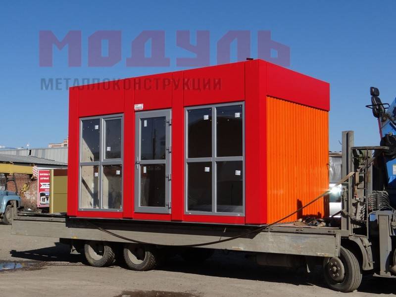 Торговый павильон размером 5х3х3 м (A3173)