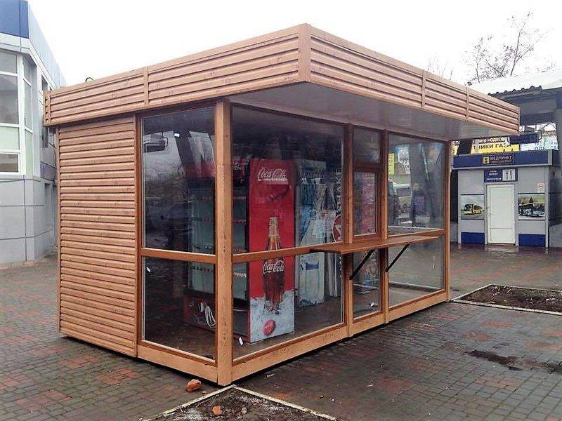 Торговый павильон размером 6х2.5х3 м (A3178)