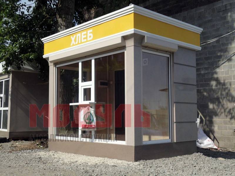 Торговый павильон размером 4х2.5х3 м (A3196)