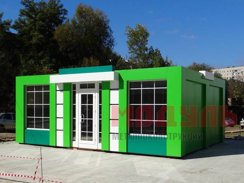 Торговый павильон размером 9х6х3 м (A3203)