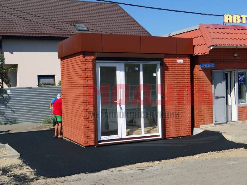 Торговый павильон размером 4х2.5х3 м (A3205)