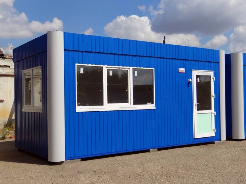 Торговый павильон размером 6х3х3 м (A3206)