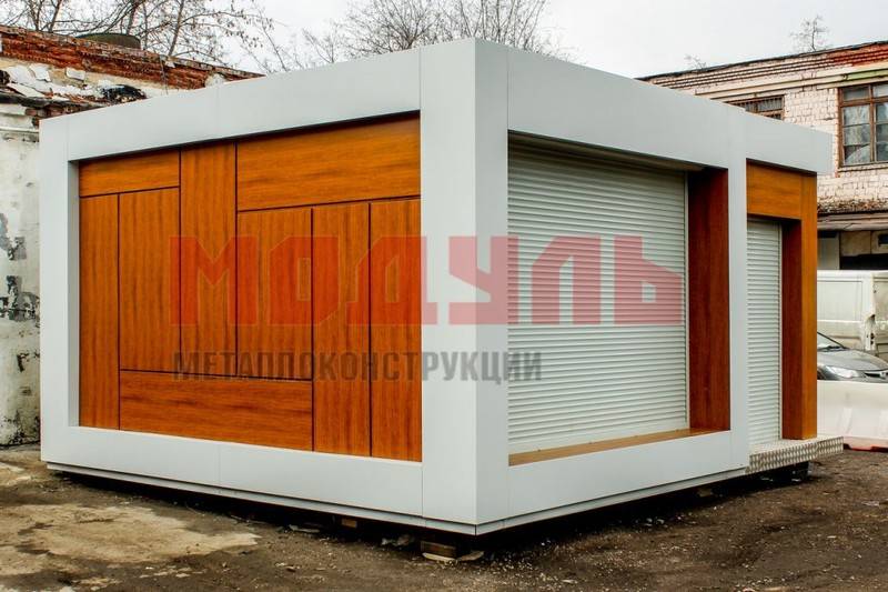 Торговый павильон офис продаж недвижимости размером 6х6х3 м (A3213)