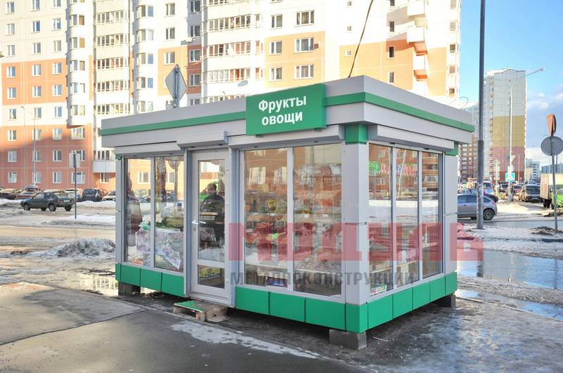 Торговый павильон овощи и фрукты (A3214)