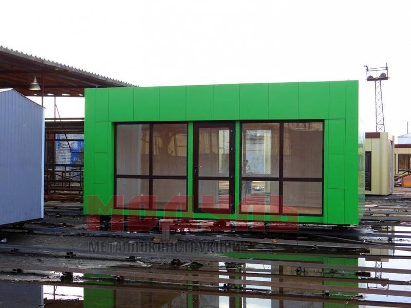 Торговый павильон размером 6х3,5х3 м (A3230)