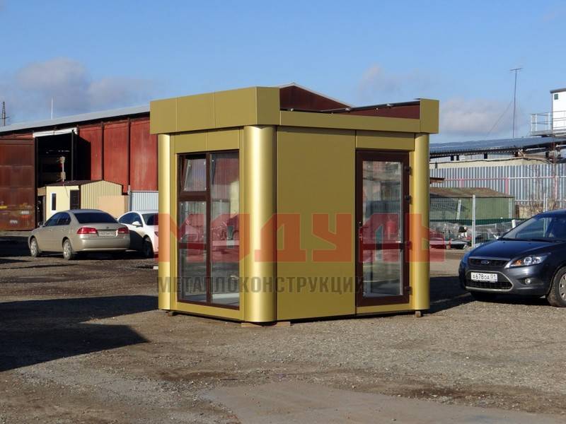 Торговый павильон размером 3х2,5х3 м (A3238)