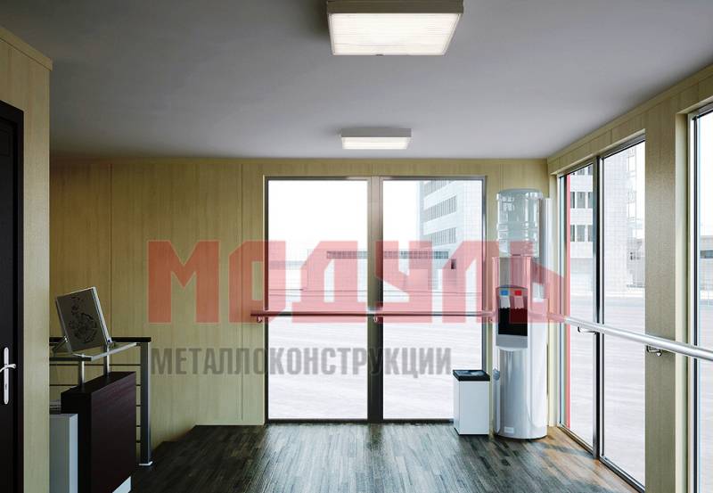 Внутренняя отделка торгового павильона (A3241)