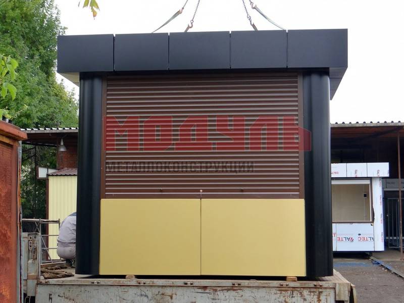 Торговый павильон размером 3х2,5х2,7 м (A3244)