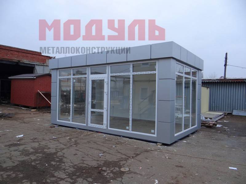 Торговый павильон размером 6х3,5х3 м (A3253)