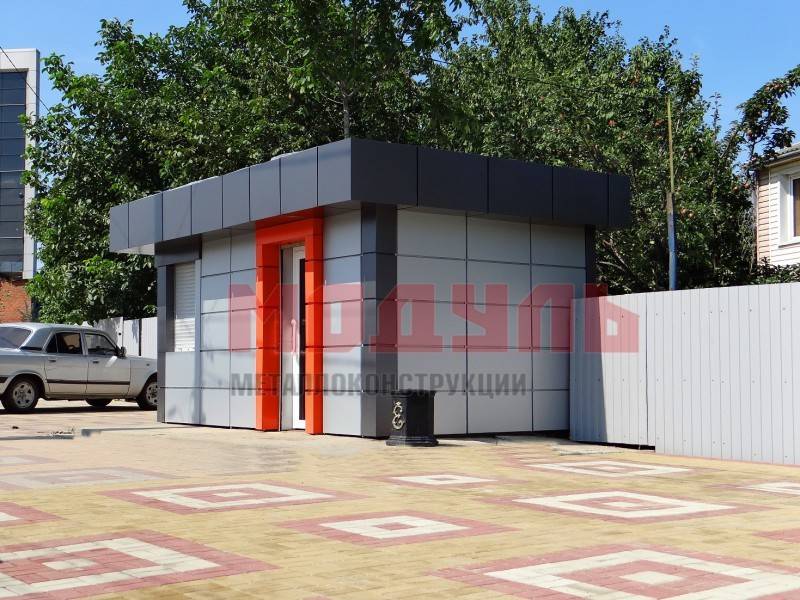 Торговый павильон размером 6х3х3 м (A3257)