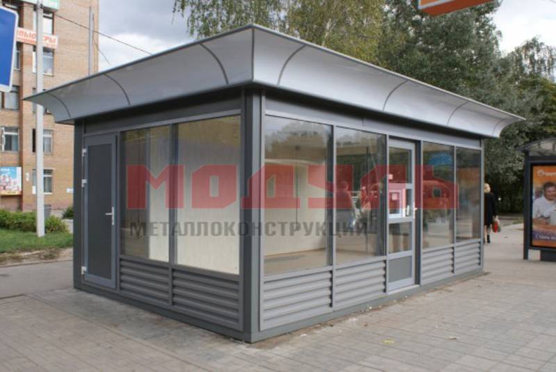 Торговый павильон размером 6х3,5х3 м (A3266)