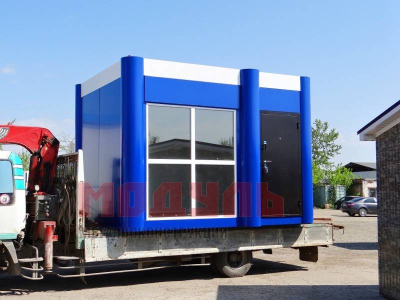 Торговый павильон размером 4х3х3 м (A3267)