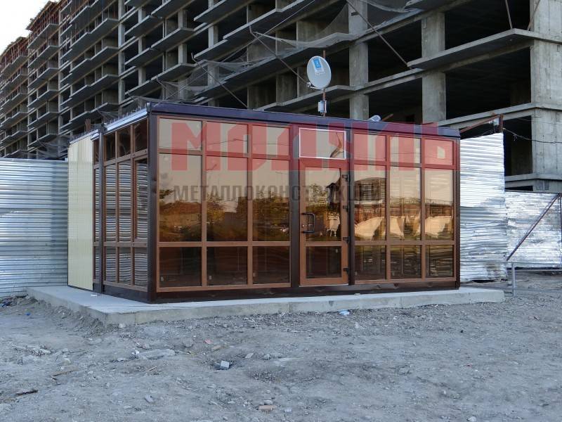 Торговый павильон размером 5х6х3 м (A3274)