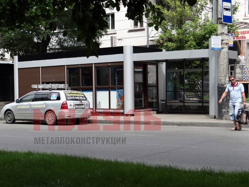 торгово-остановочный комплекс размером 8х2,5х3 м (A3292)