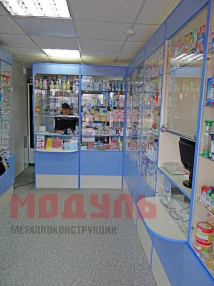 Внутренняя отделка торгового павильона (A3296)