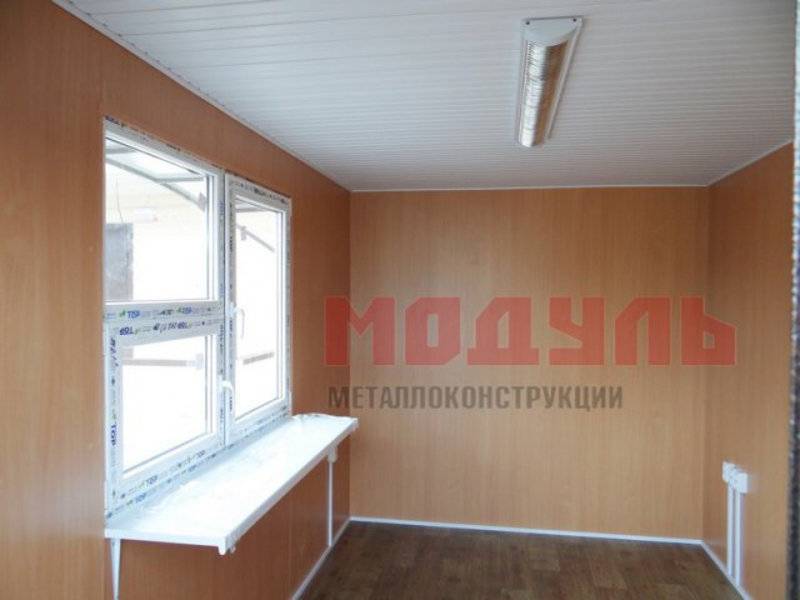 Внутренняя отделка торгового ларька (A3299)