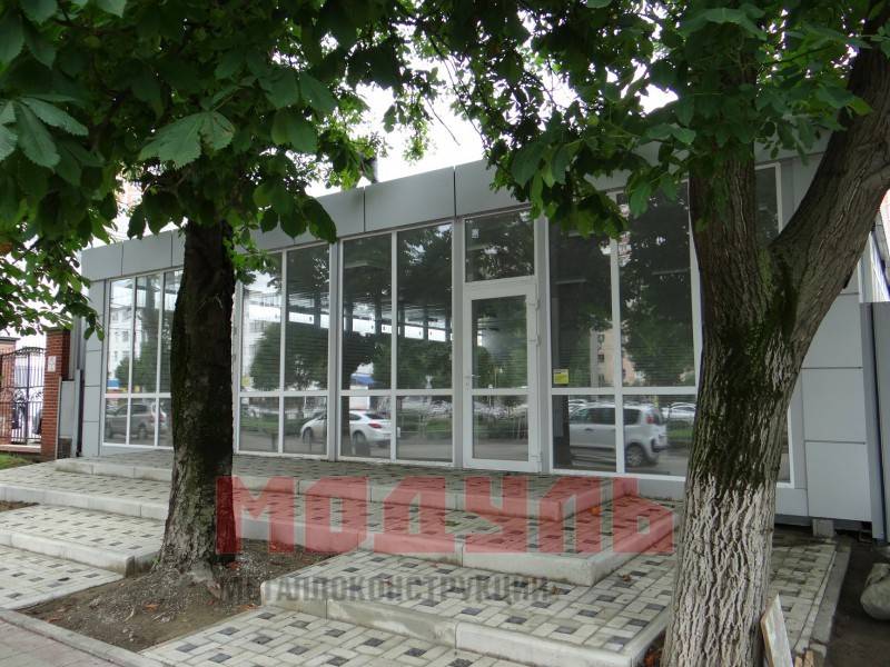 Торговый павильон размером 12х12х4 м (A3303)