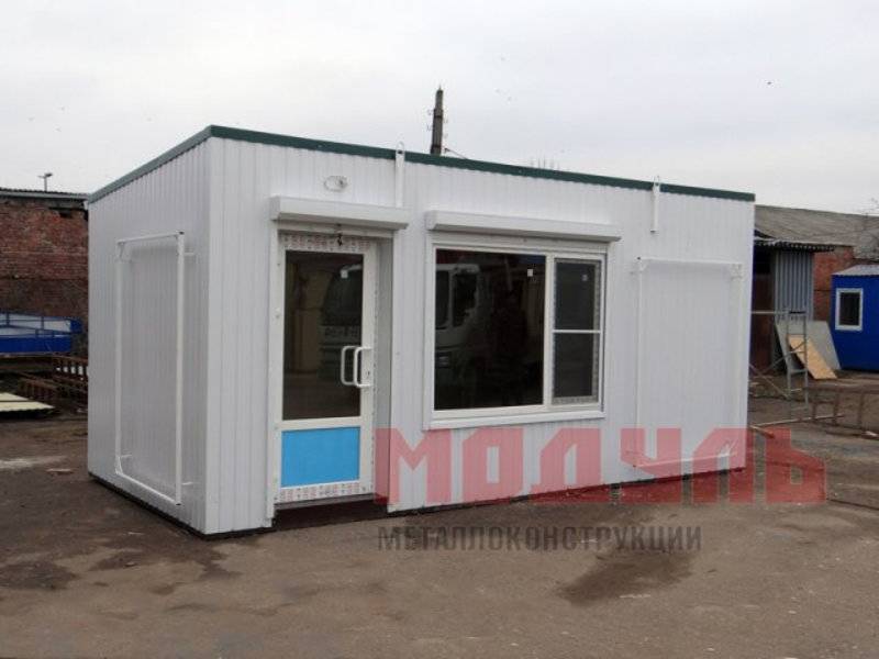 Торговый павильон размером 6х3х3 м (A3386)