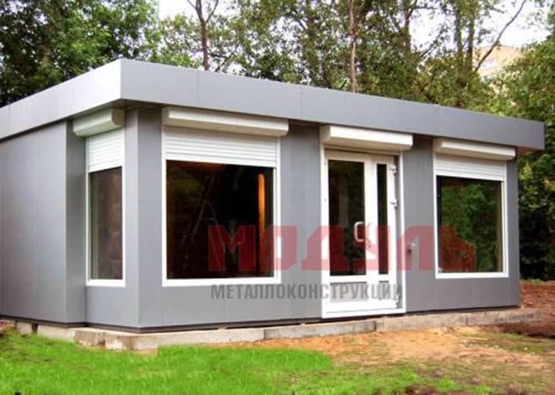 Торговый павильон размером 7х5х3,2 м (A3422)