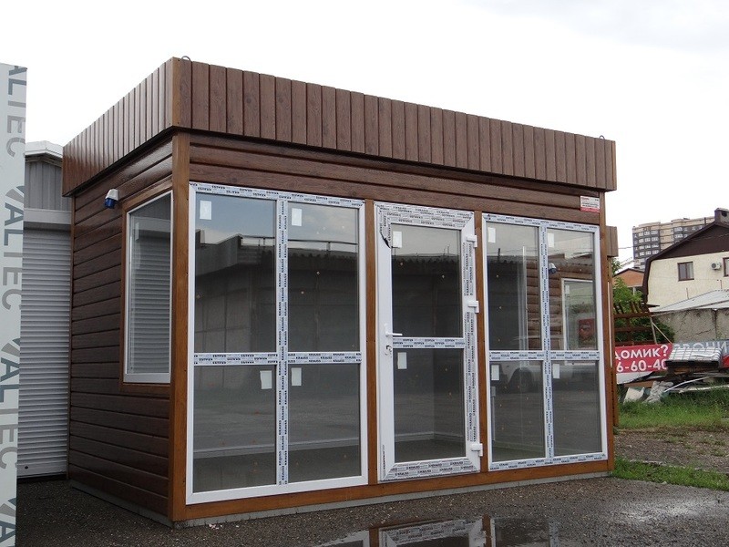 Торговый павильон овощная лавка размером 4х2,5х3 м (A3538)