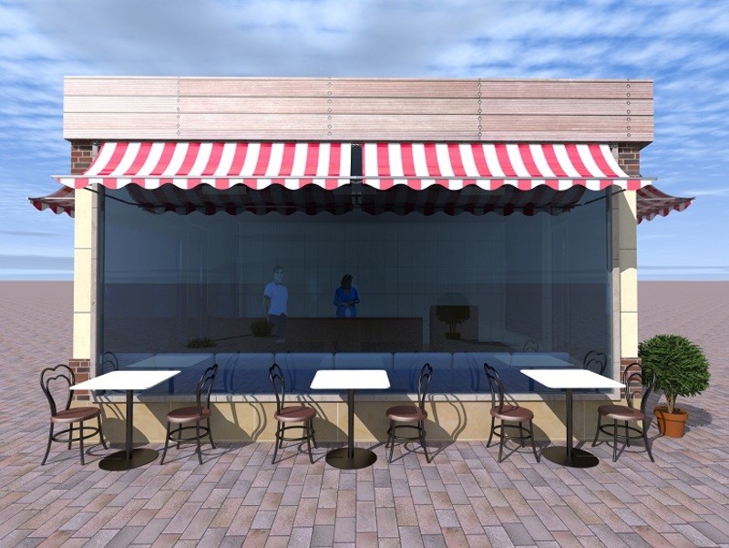 Торговый павильон площадью 40 м кв. (A3580)