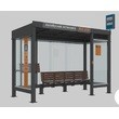 Остановочный павильон размером 4,5х2,5х3 м