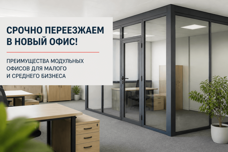 Срочно переезжаем в новый офис!