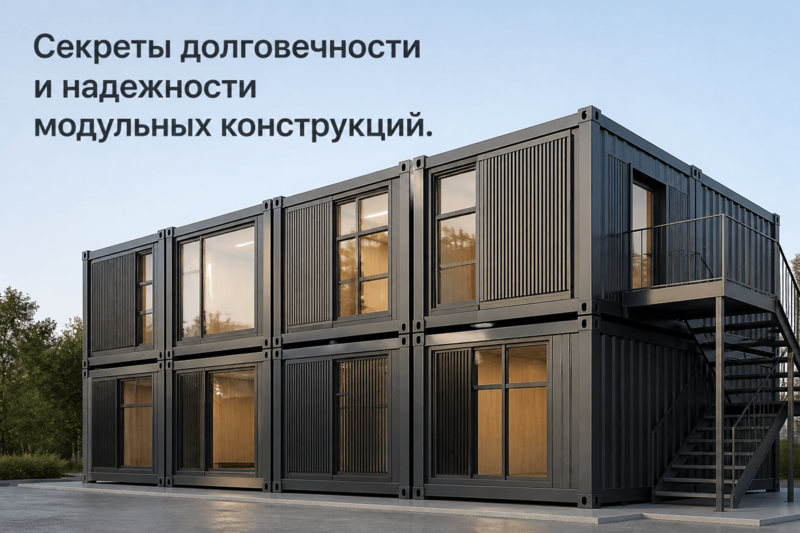 Секреты долговечности и надежности модульных конструкций