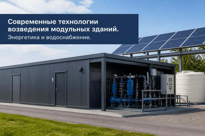 Энергетика и водоснабжение